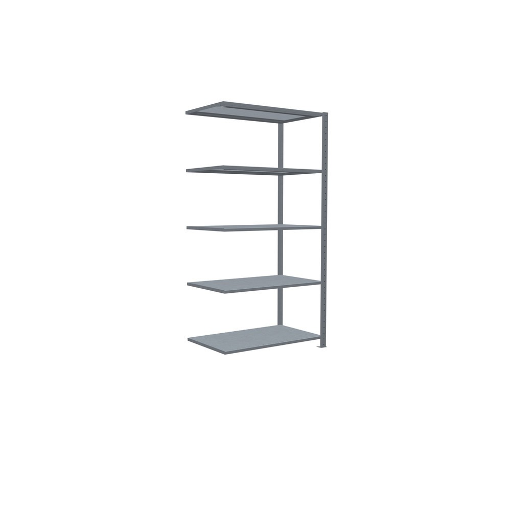 Produktabbildung Nr. 2: Rayonnage à tablettes SCHULTE, montage par enfichage, travée auxiliaire, charge par tablette 330 kg, galvanisé, HxlxP 2000 x 1000 x 600 mm