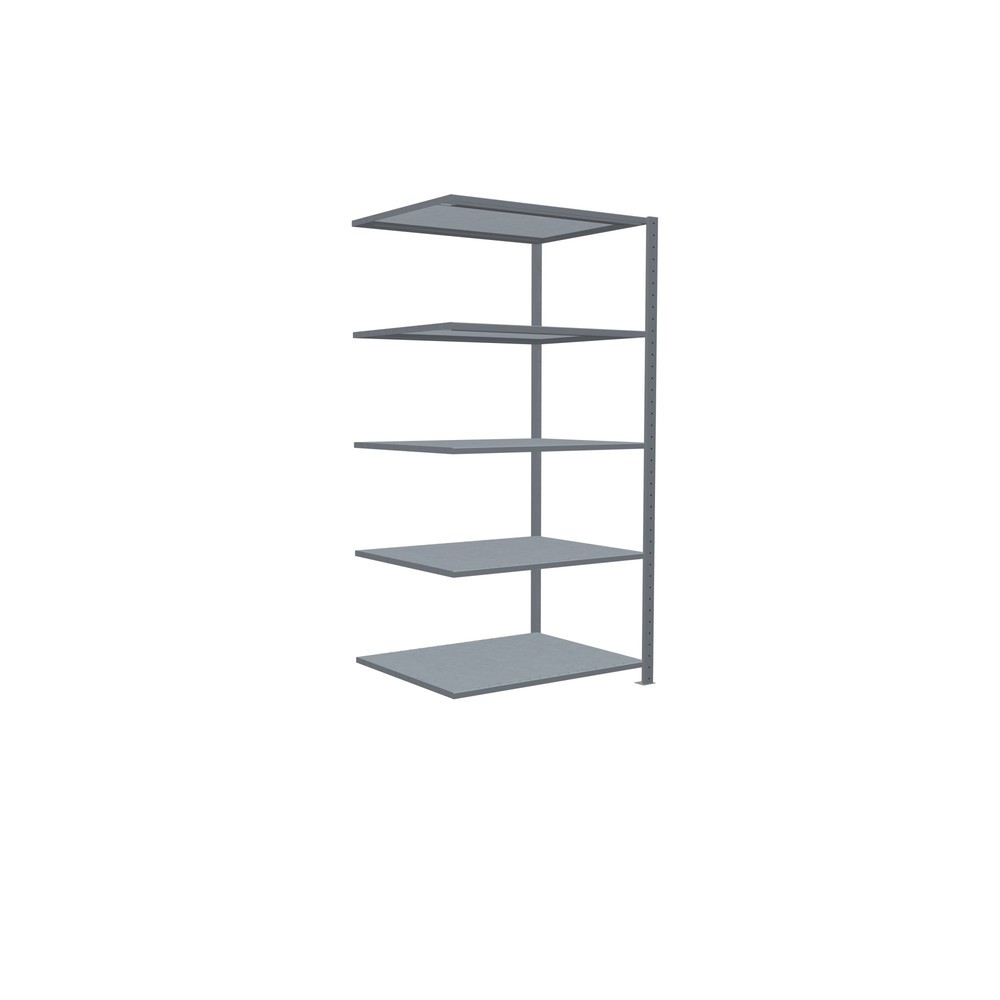 Produktabbildung Nr. 2: Rayonnage à tablettes SCHULTE, système à emboîter, travée auxiliaire, charge par tablette 330 kg, galvanisé, HxlxP 2000 x 1000 x 800 mm