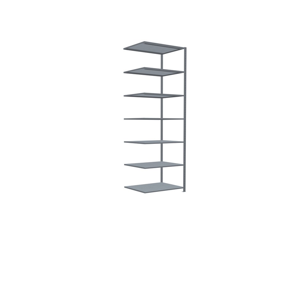 Produktabbildung Nr. 2: Rayonnage à tablettes SCHULTE, système à emboîter, travée auxiliaire, charge par tablette 330 kg, galvanisé, HxlxP 3000 x 1000 x 800 mm