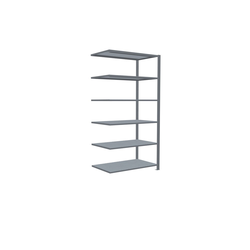 Produktabbildung Nr. 2: Rayonnage de bureau SCHULTE travée auxiliaire, utilisable des deux côtés, sans butées centrales, CT 150 kg, HxlxP 2 000 x 1 000 x 600 mm