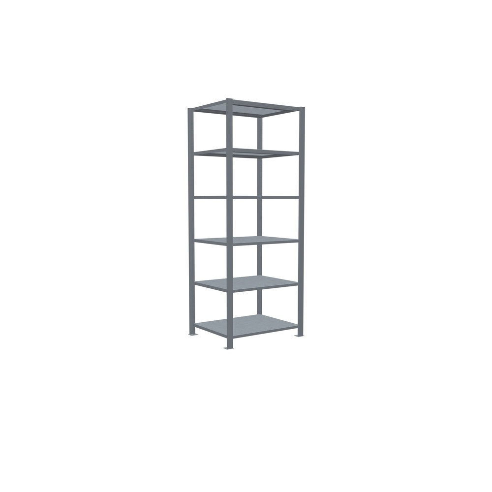 Produktabbildung Nr. 2: Rayonnage de bureau SCHULTE travée de base, utilisable des deux côtés, avec butées centrales, CT 150 kg, HxlxP 2 000 x 750 x 600 mm
