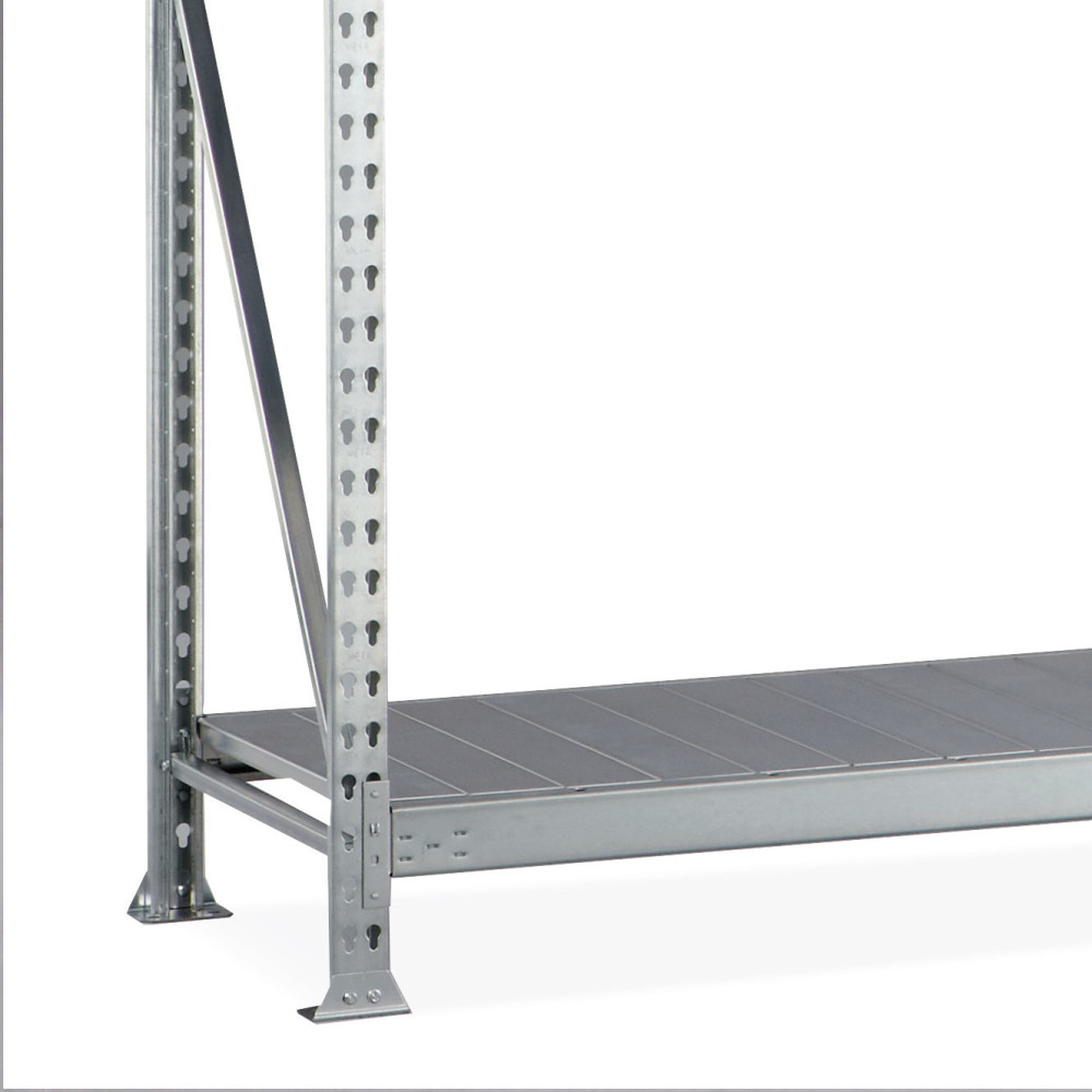 Produktabbildung Nr. 2: Rayonnage grande portée META, avec panneaux en acier, capacité de charge 600 kg, module de base, H x l x P 2 200 x 2 200 x 800 mm