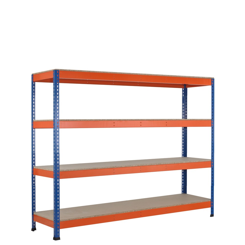 Produktabbildung Nr. 1: Rayonnage grande portée SCHULTE, avec panneaux agglomérés, module de base, H x l x P 1 981 x 1 536 x 469 mm