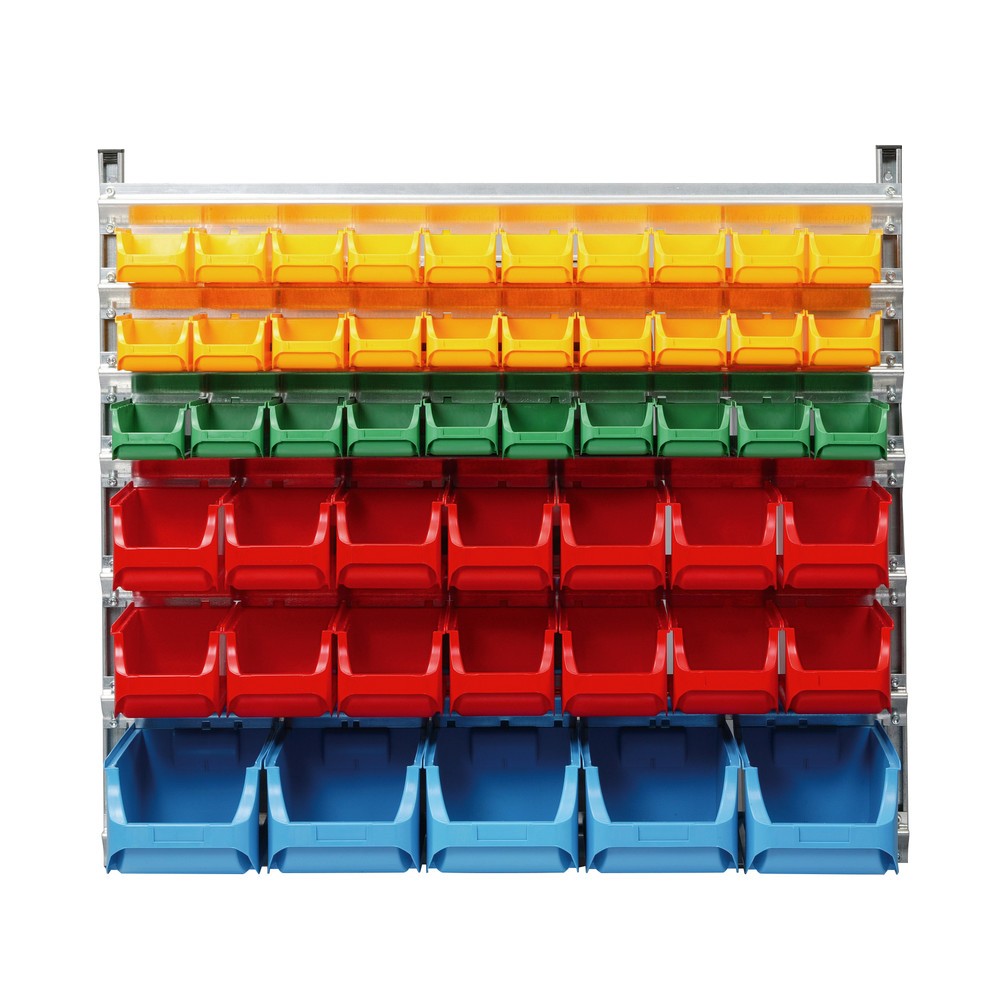 Produktabbildung Nr. 2: Rayonnage mural, utilisable d’un côté, HxlxP 1 050 x 1 130 x 370 mm