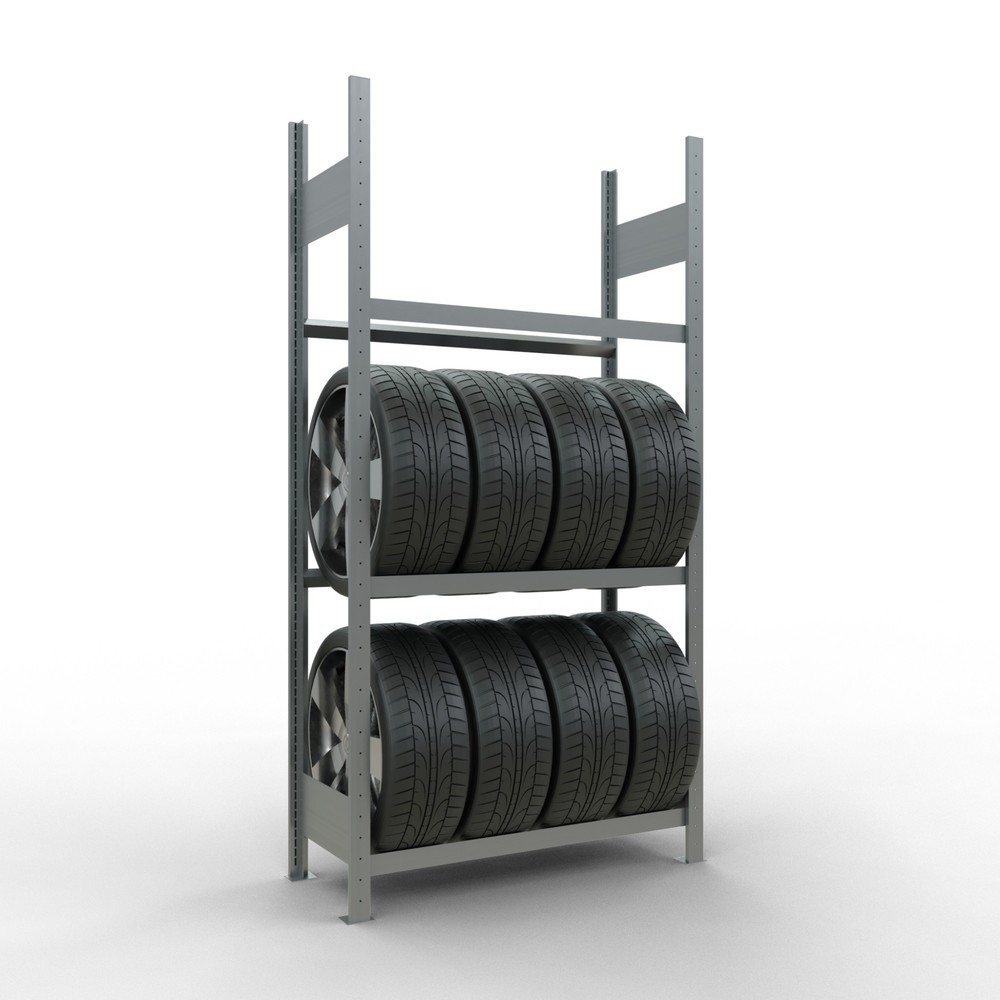 Produktabbildung Nr. 2: Rayonnage pour pneus SCHULTE, travée de base, HxlxP 2 000 x 1 000 x 400 mm