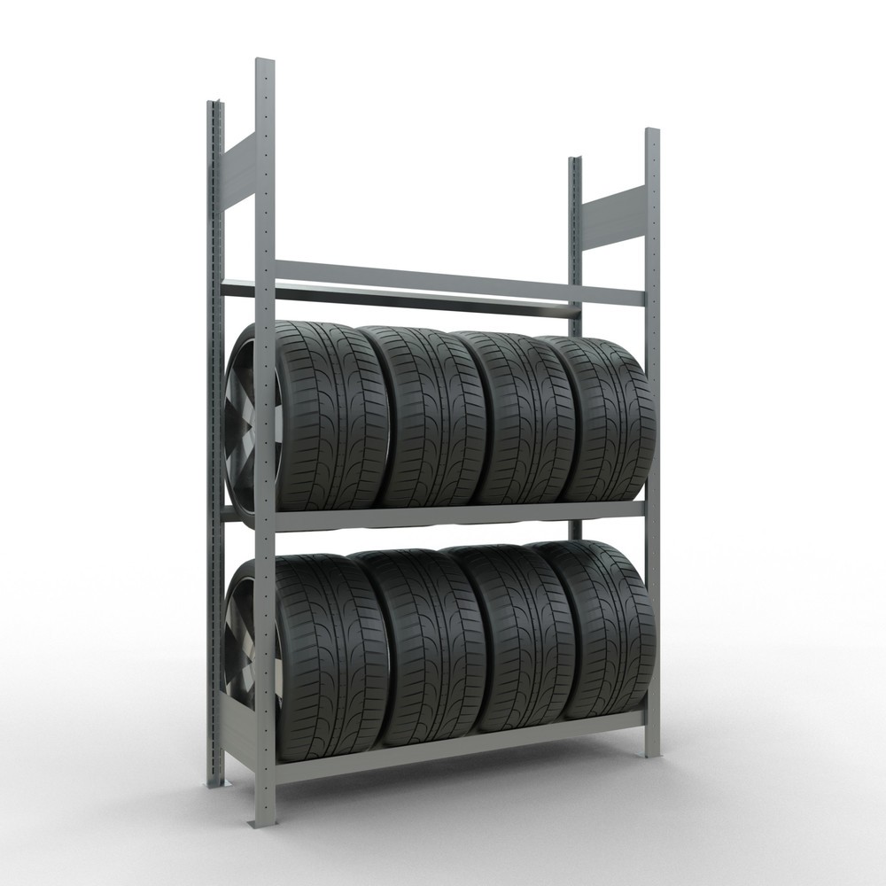 Produktabbildung Nr. 2: Rayonnage pour pneus SCHULTE, travée de base, HxlxP 2 000 x 1 300 x 400 mm