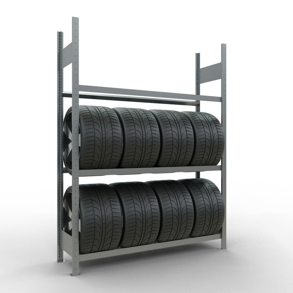 Produktabbildung Nr. 2: Rayonnage pour pneus SCHULTE, travée de base, HxlxP 2 000 x 1 500 x 400 mm