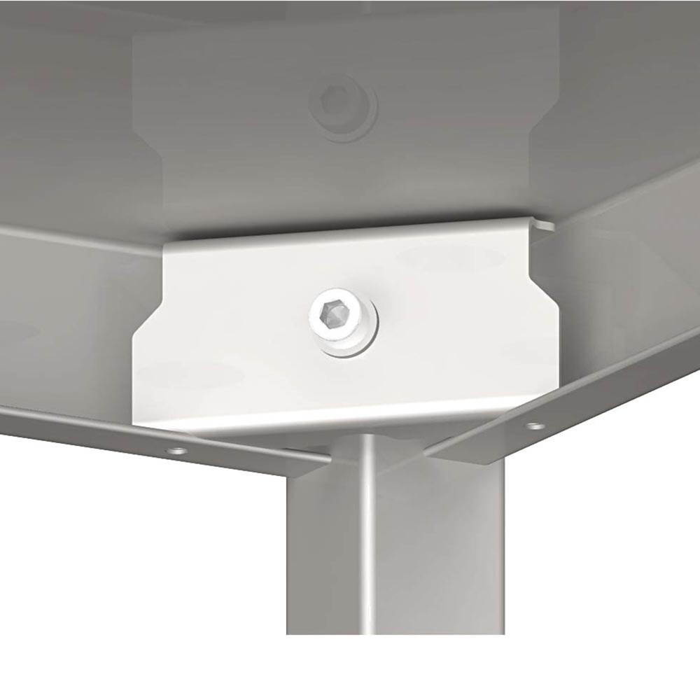 N° de l'image du produit 2 : Étagère Stalgast à tablettes lisses, 700x400x1800 mm, à monter soi-même