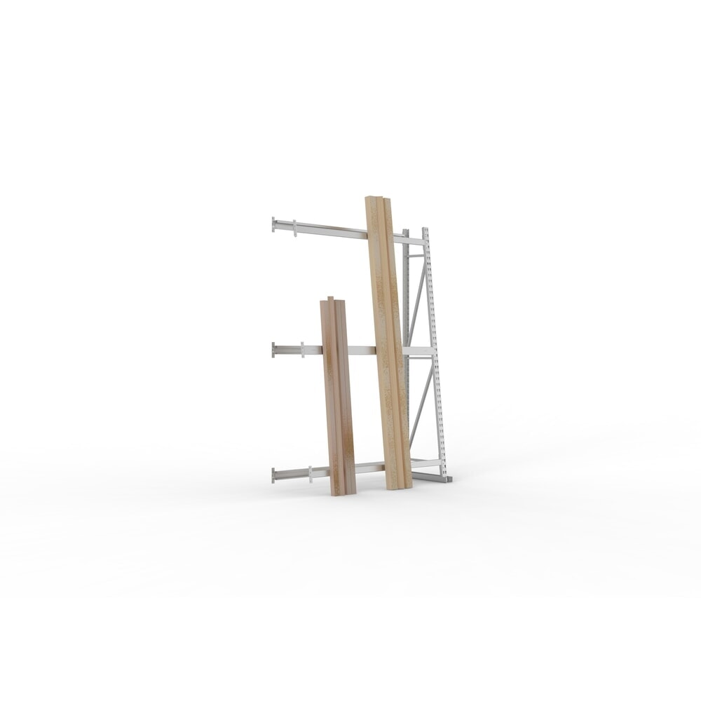 Illustration du produit: Rayonnage vertical META, unilatéral, TA, H x l x P 2 200 x 1 400 x 500 mm