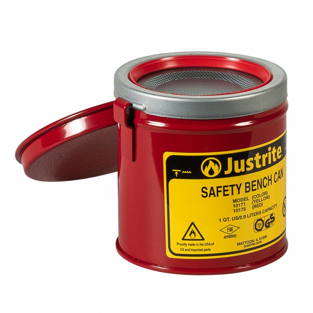 Produktabbildung Nr. 2: Récipient de nettoyage asecos® avec couvercle rabattable, 1 litre