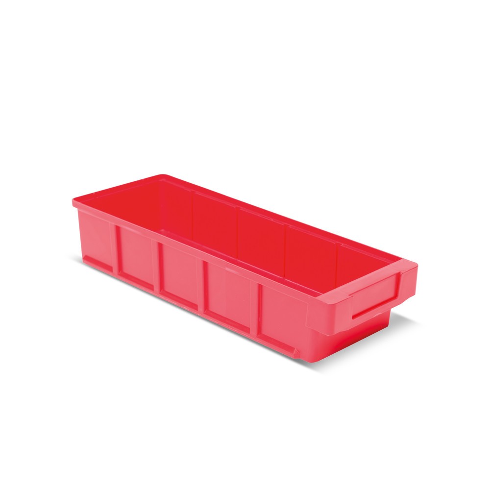 Produktabbildung: Regalkästen ohne Sichtöffnung, BxT 152 x 400 mm, rot