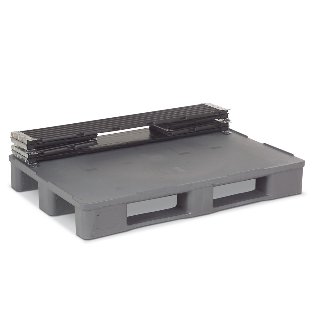 Produktabbildung Nr. 2: Rehausse en plastique, lxP 1 200 x 800 mm, 6 charnières