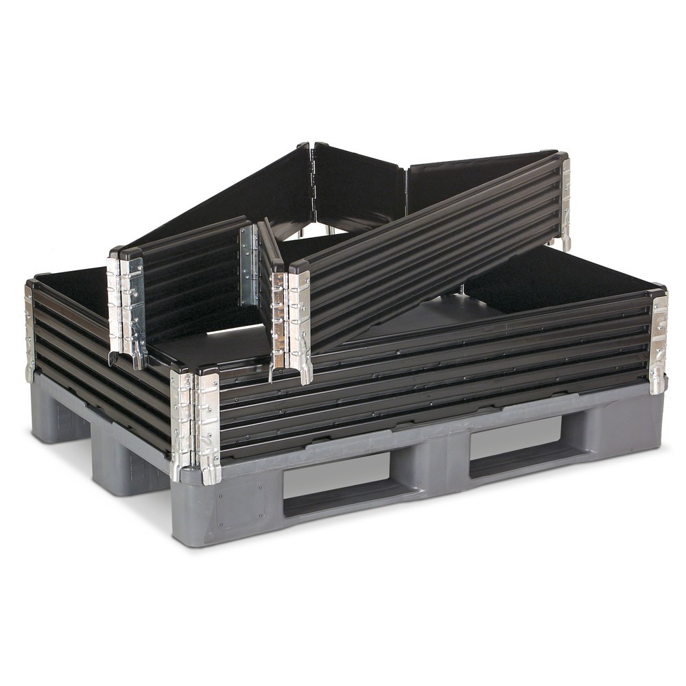 Produktabbildung Nr. 1: Rehausse en plastique, lxP 1 200 x 800 mm, 6 charnières