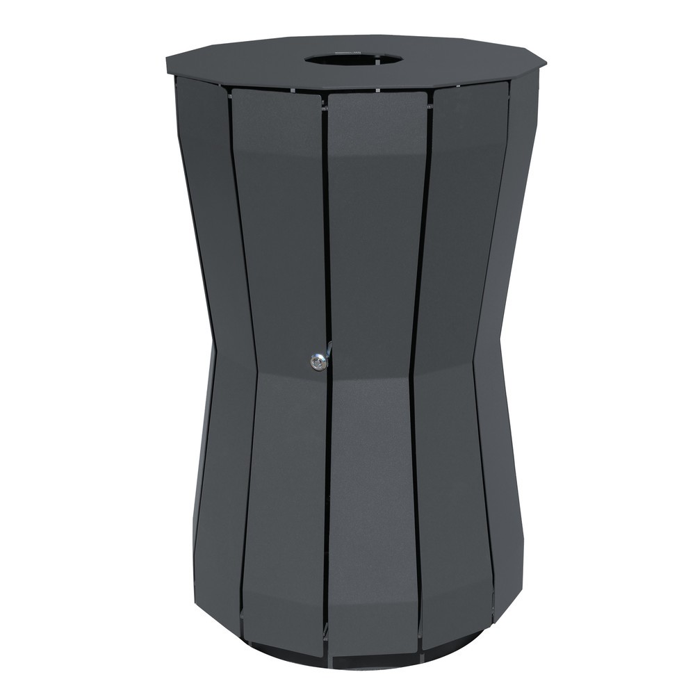 Produktabbildung Nr. 1: RENNER Abfallbehälter Style, 105 Liter, kobaltblau