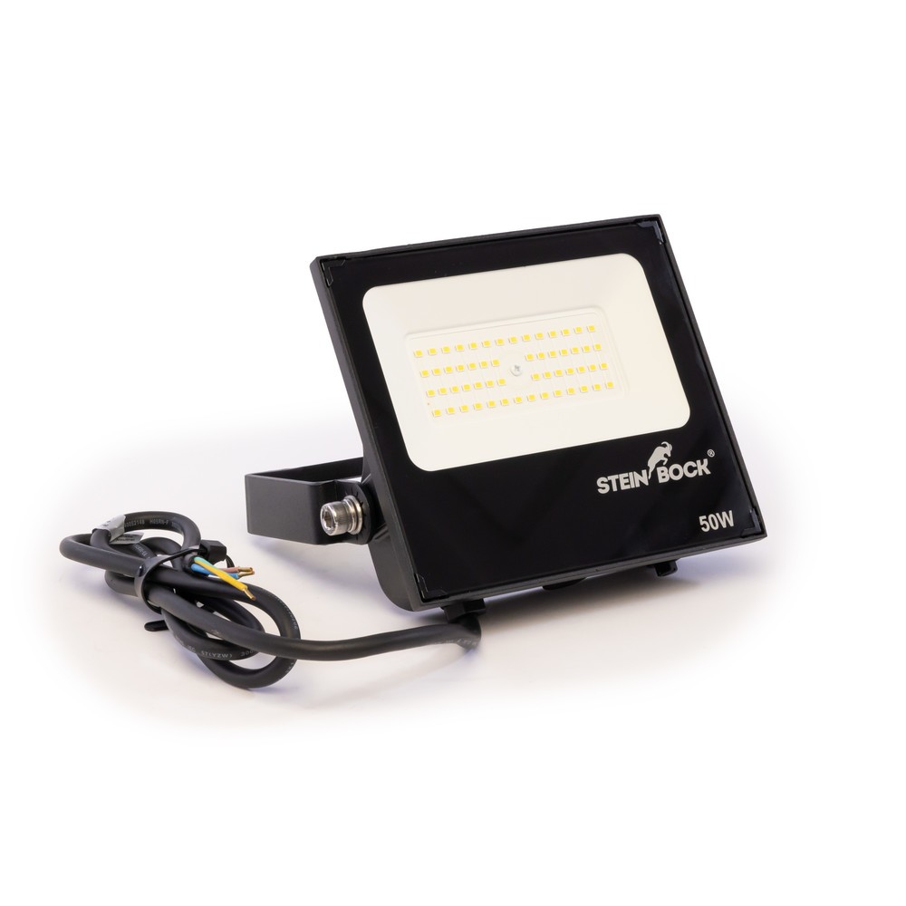 Produktabbildung: Restposten - Zwischenverkauf vorbehalten: Steinbock® Wandstrahler CCT, 50 W, 6.250 lm, 5.000 K