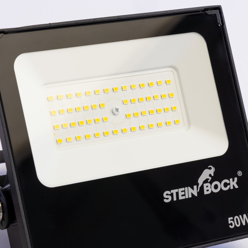 Produktabbildung Nr. 6: Restposten - Zwischenverkauf vorbehalten: Steinbock® Wandstrahler CCT, 50 W, 6.250 lm, 5.000 K