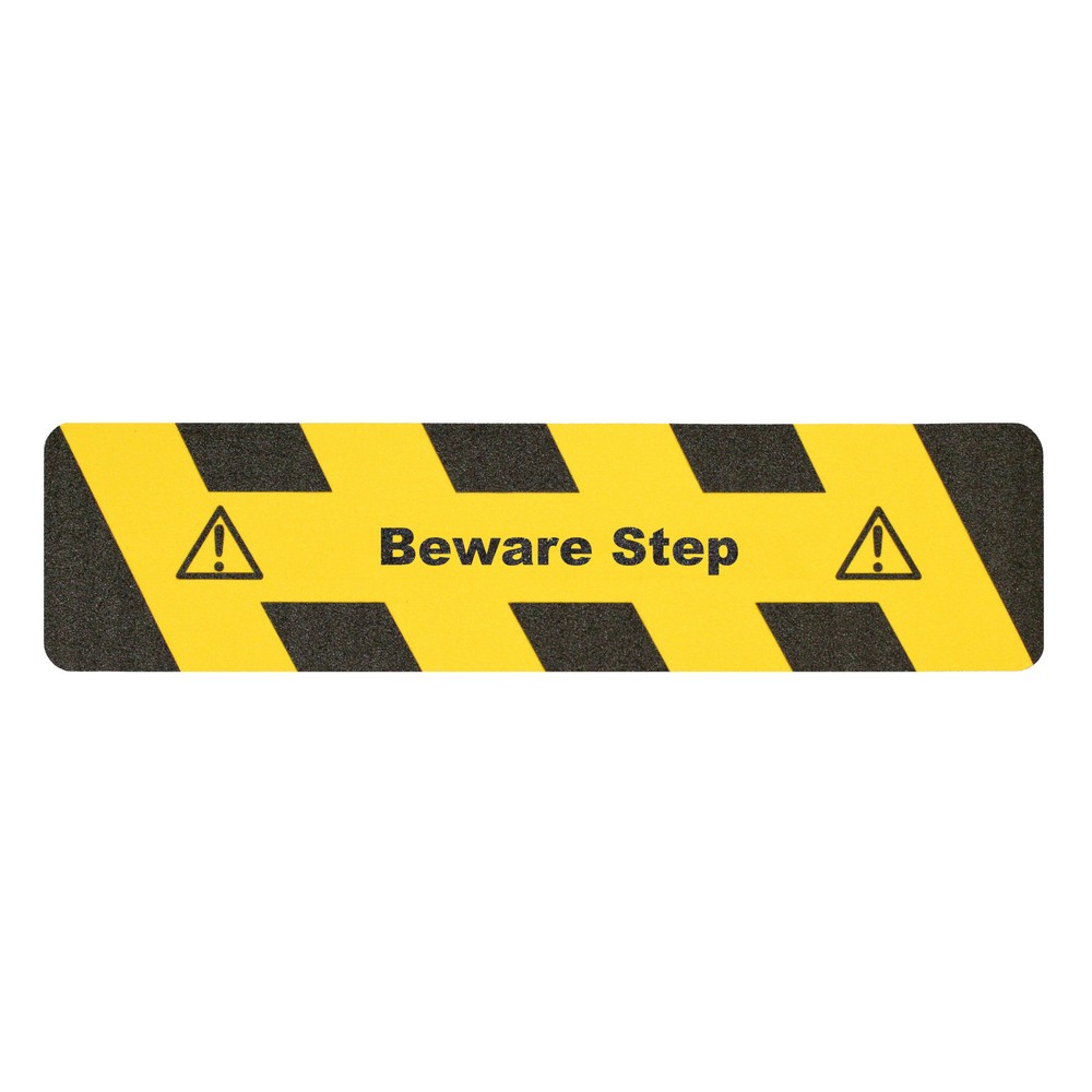 Produktabbildung Nr. 1: Revêtement antidérapant m2™ « Beware Step », L x l 610 x 150 mm
