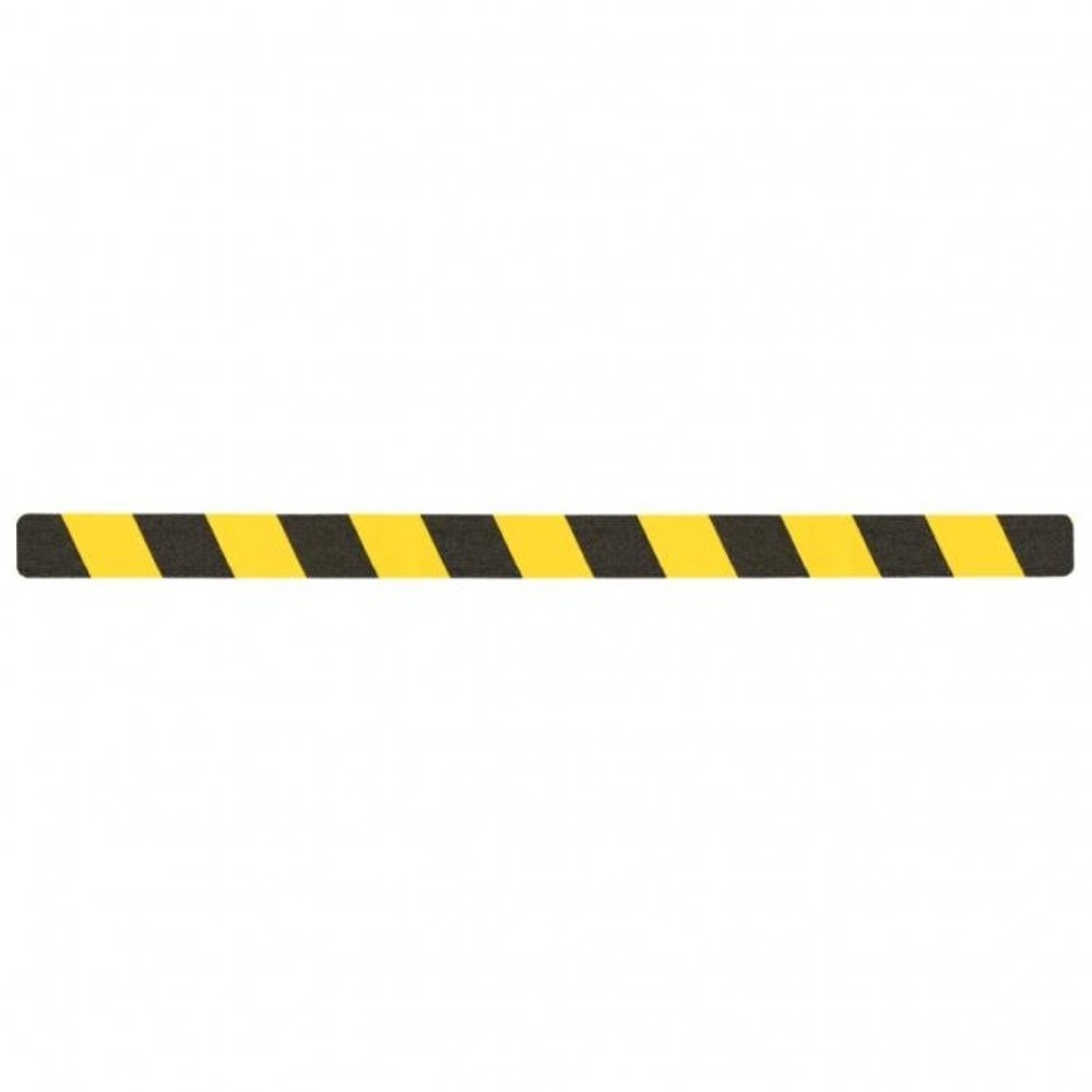 Illustration du produit: Revêtement antidérapant m2™, déformable, 50 pièces, L x l 800 x 50 mm, noir-jaune