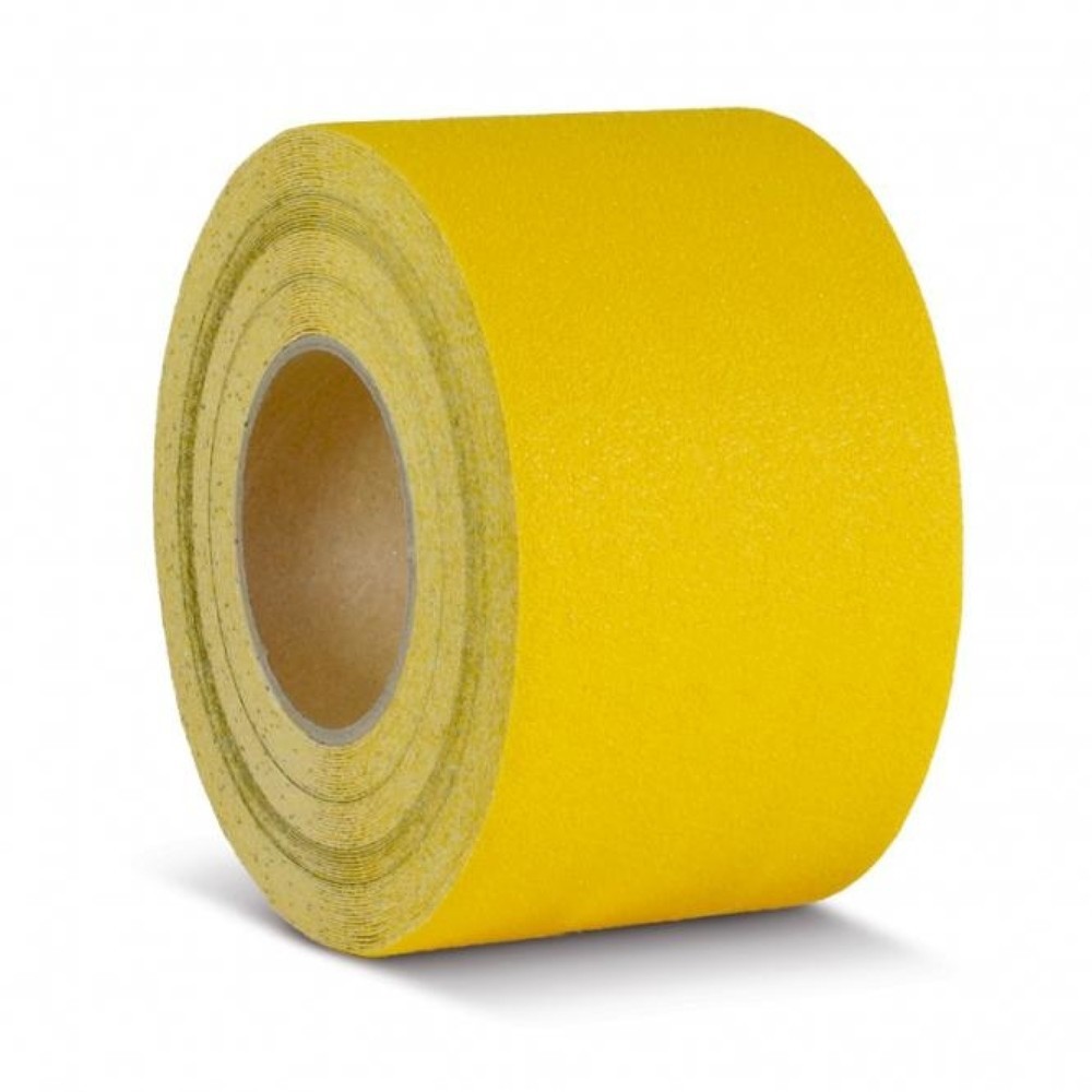Illustration du produit: Revêtement antidérapant m2™, déformable, rouleau, largeur 100 mm, jaune