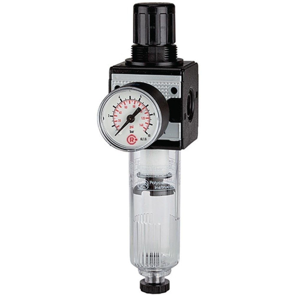 Produktabbildung: RIEGLER Filterregler MULTIFIX, BG III G 1/2 ″, Gewinde mm 19,17, 0,5 - 10 bar 3500 l/min