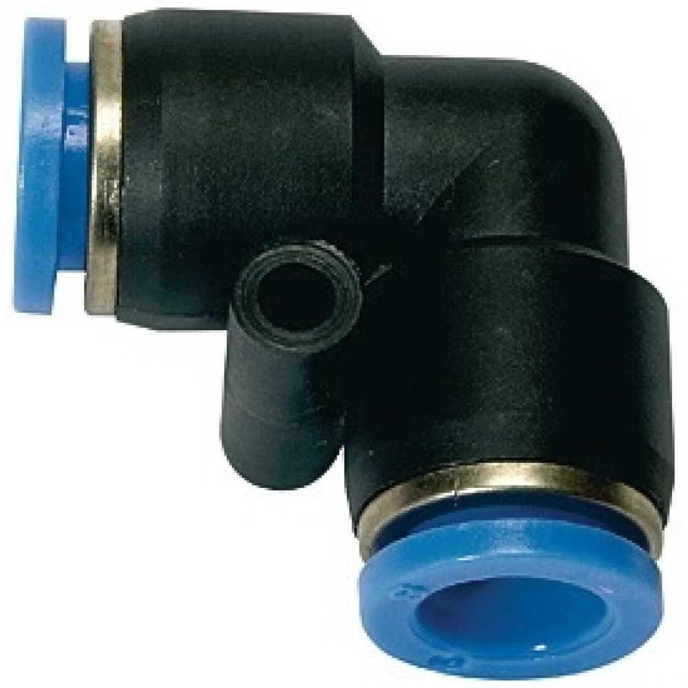 Produktabbildung: RIEGLER L-Steckverbindung Blaue Serie, 6 mm, L1 18,7 mm