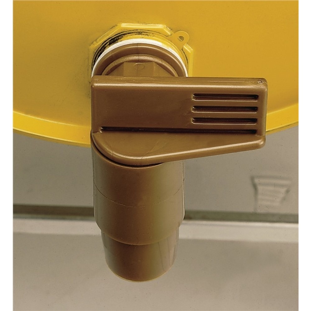 Illustration du produit: Robinet pour fût plastique marron R 50,8 (2 po.) mm