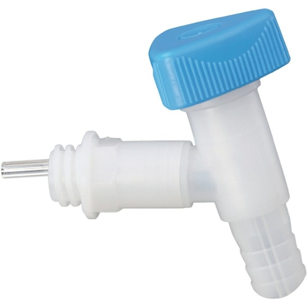 Illustration du produit: Robinet d’écoulement HD-PE 19 mm filetage large D 22 mm HÜNERSDORFF