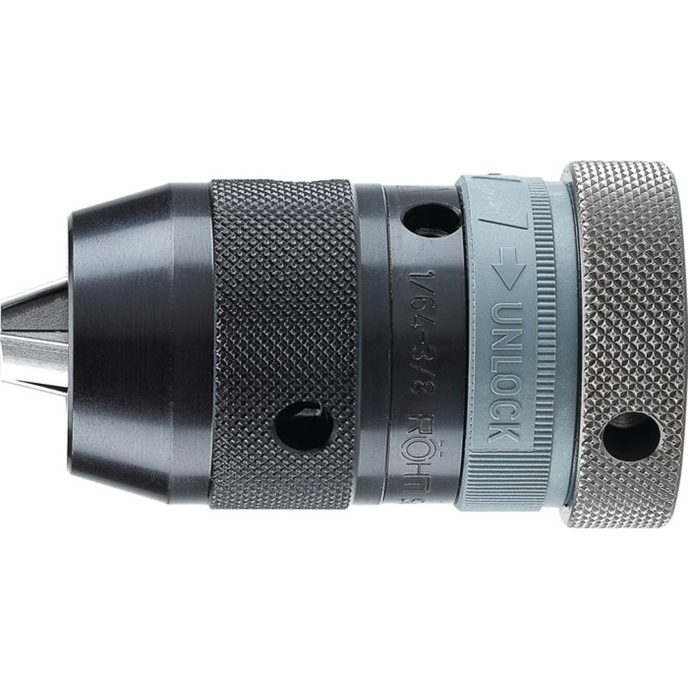 Illustration du produit: RÖHM Schnellspannbohrfutter Supra SK, 1/2″ - 20 mm, Spann-Ø 1-13 mm, für Rechts- und Linkslauf