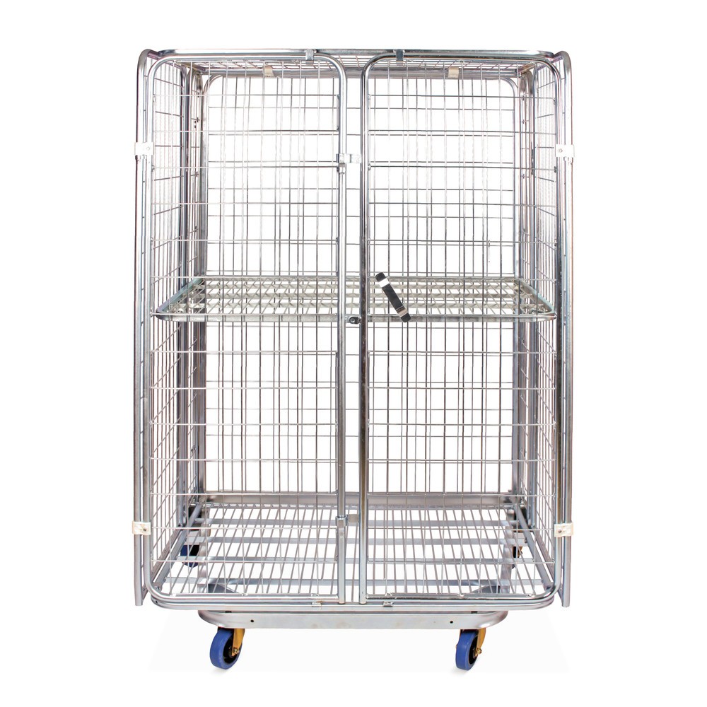 Produktabbildung: Rollbehälter Anti-Diebstahl, nestbar, HxBxT 1.800 x 1.200 x 800 mm