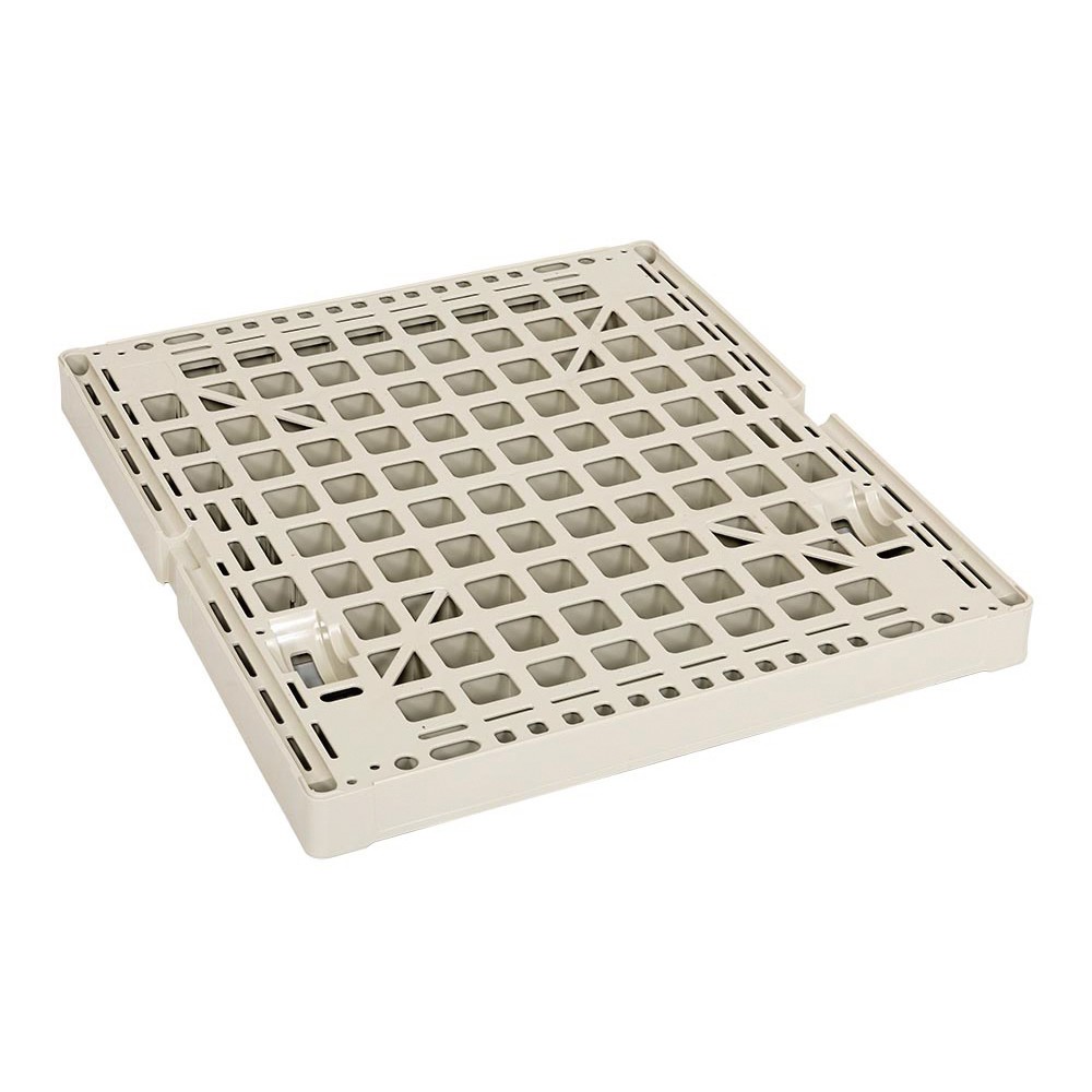 Produktabbildung Nr. 2: Rollbehälter Classic, 3-seitig, galvanisch verzinkt, Kunststoff-Rollplatte, HxBxT 1.650 x 724 x 815 mm, kieselgrau