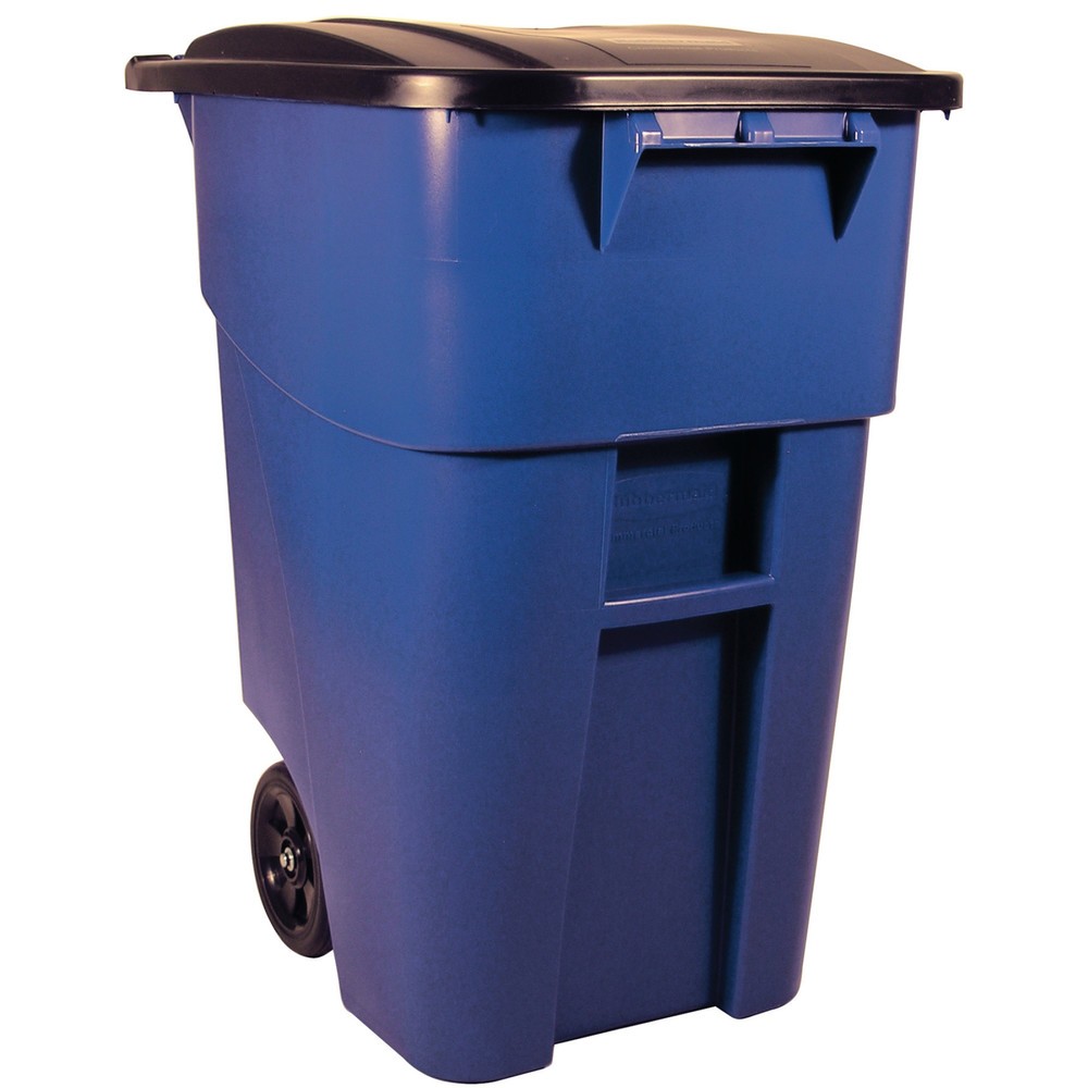 Produktabbildung: Rollcontainer BRUTE® inkl. Deckel, 189,3 l, blau