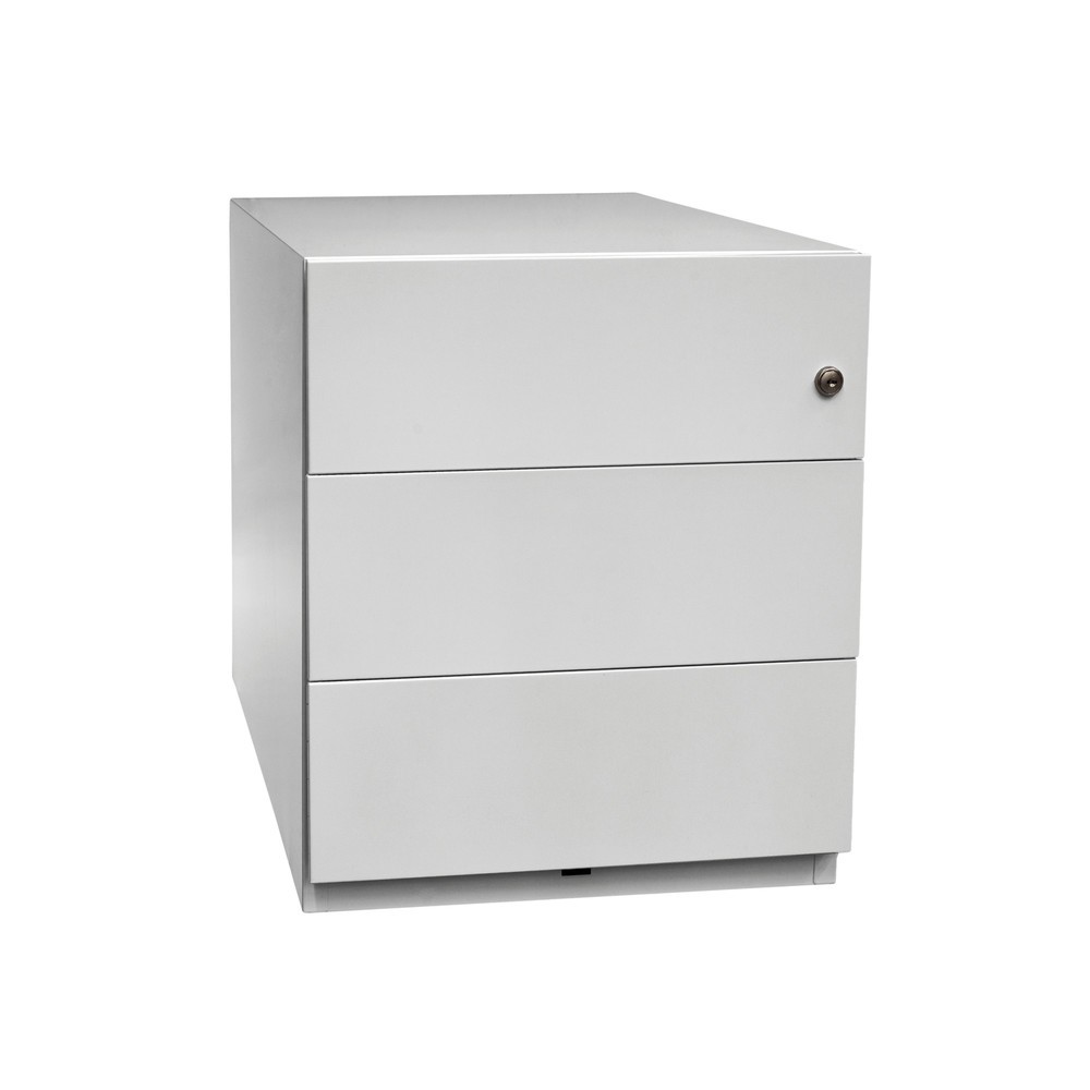 Produktabbildung Nr. 1: Rollcontainer Note™, HxBxT 495 x 420 x 565, 3 Schubladen, lichtgrau