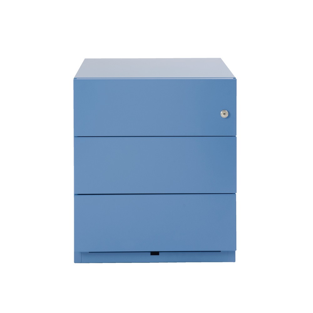 Produktabbildung Nr. 5: Rollcontainer Note™, HxBxT 495 x 420 x 565, 3 Schubladen, blau