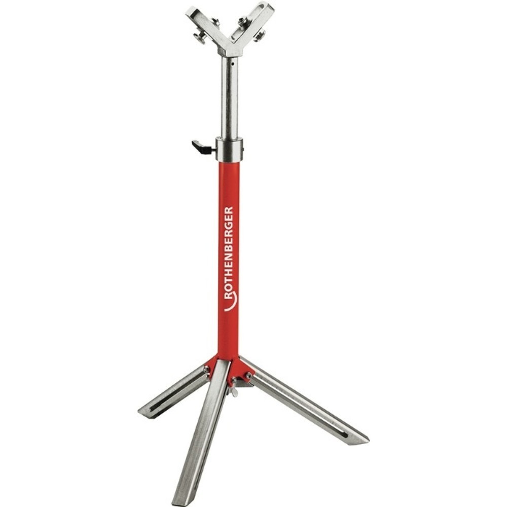 Produktabbildung: ROTHENBERGER Rohrauflageständer, Höhe 230 mm, für Rohre R1/2 - 6″