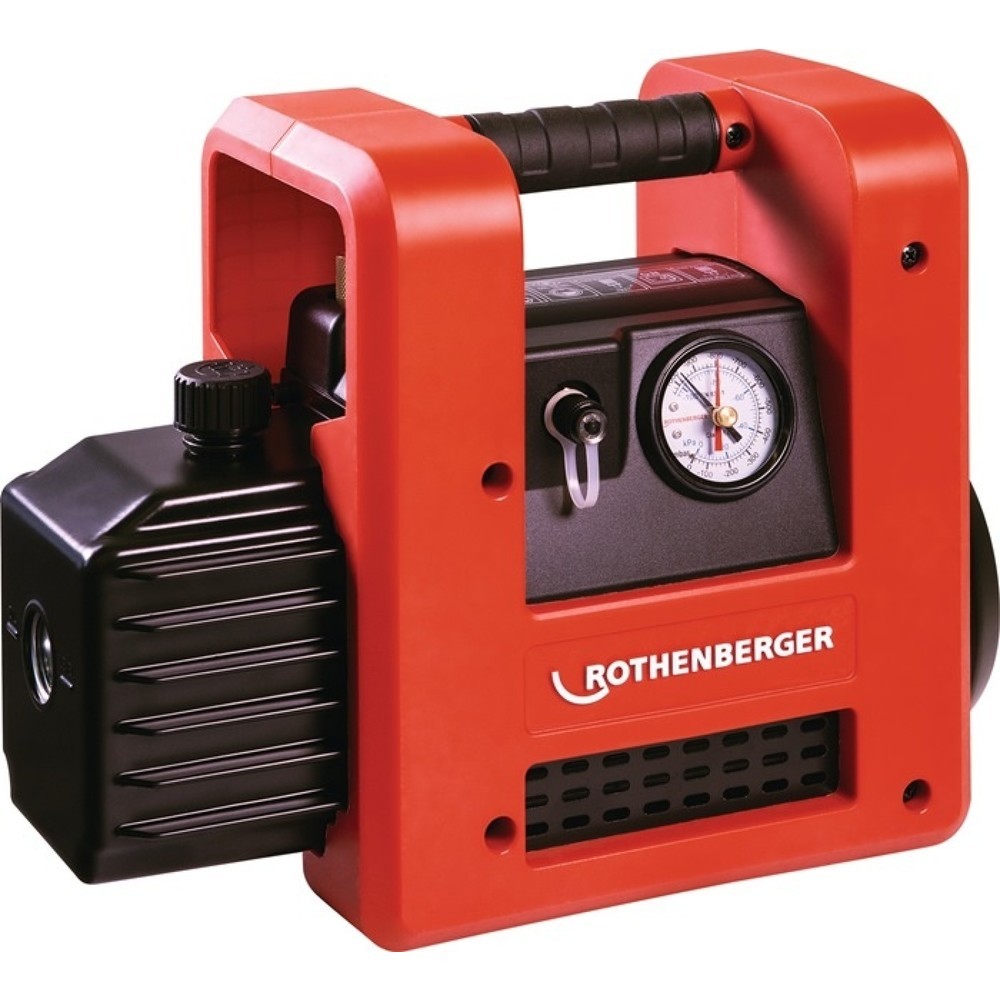 Produktabbildung: ROTHENBERGER Vakuumpumpe ROAIRVAC R32 3.0, 230 / 50 V / Hz, Fördermenge 85 l/min 12,6 kg 85 l/min