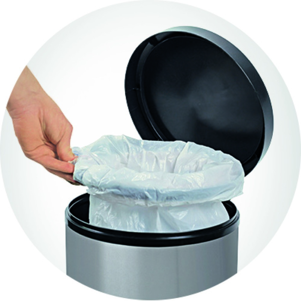 Produktabbildung Nr. 3: rothopro Paso Poubelle à pédale ronde carbone 20 litres