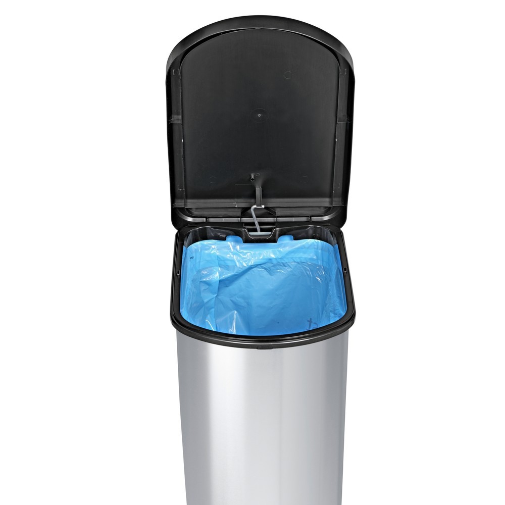 Produktabbildung Nr. 3: rothopro  Treteimer PASO mono, 50 l, metallic