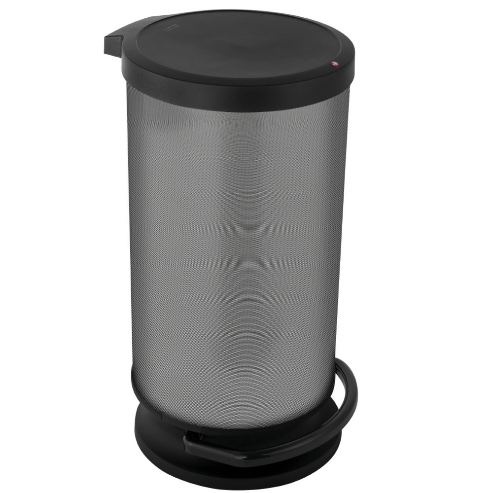 Produktabbildung Nr. 1: rothopro  Treteimer PASO, 30 l, rund, carbon
