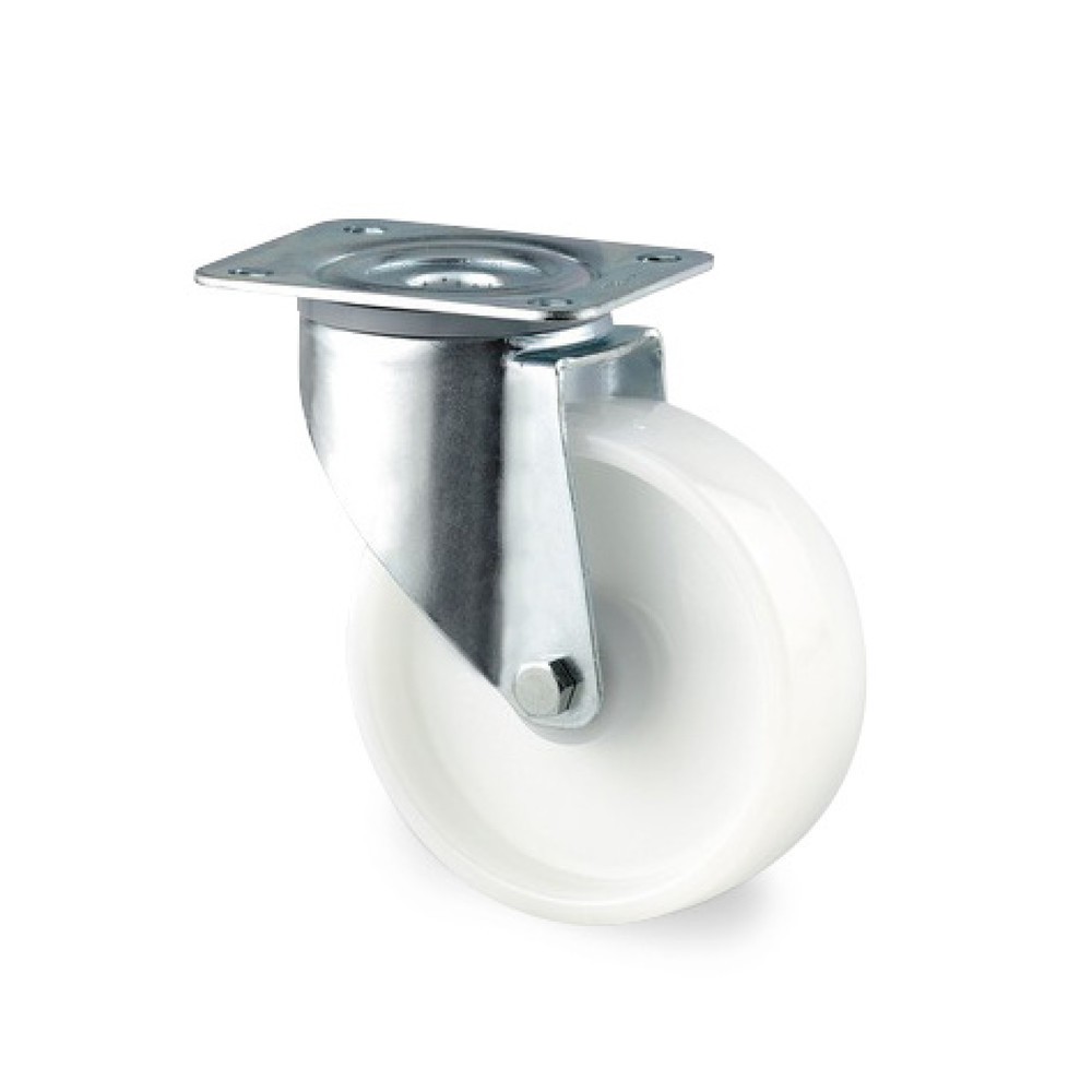 Illustration du produit: Roue directrice TENTE polyamide, palier lisse, protection du palier pivotant, Ø x largeur 80 x 34 mm, capacité de charge 200 kg