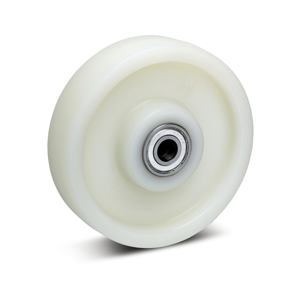 Illustration du produit: Roue en polyamide pour charges lourdes Wicke, roulement à billes rainuré, Ø x l 100 x 35 mm, capacité de charge 500 kg