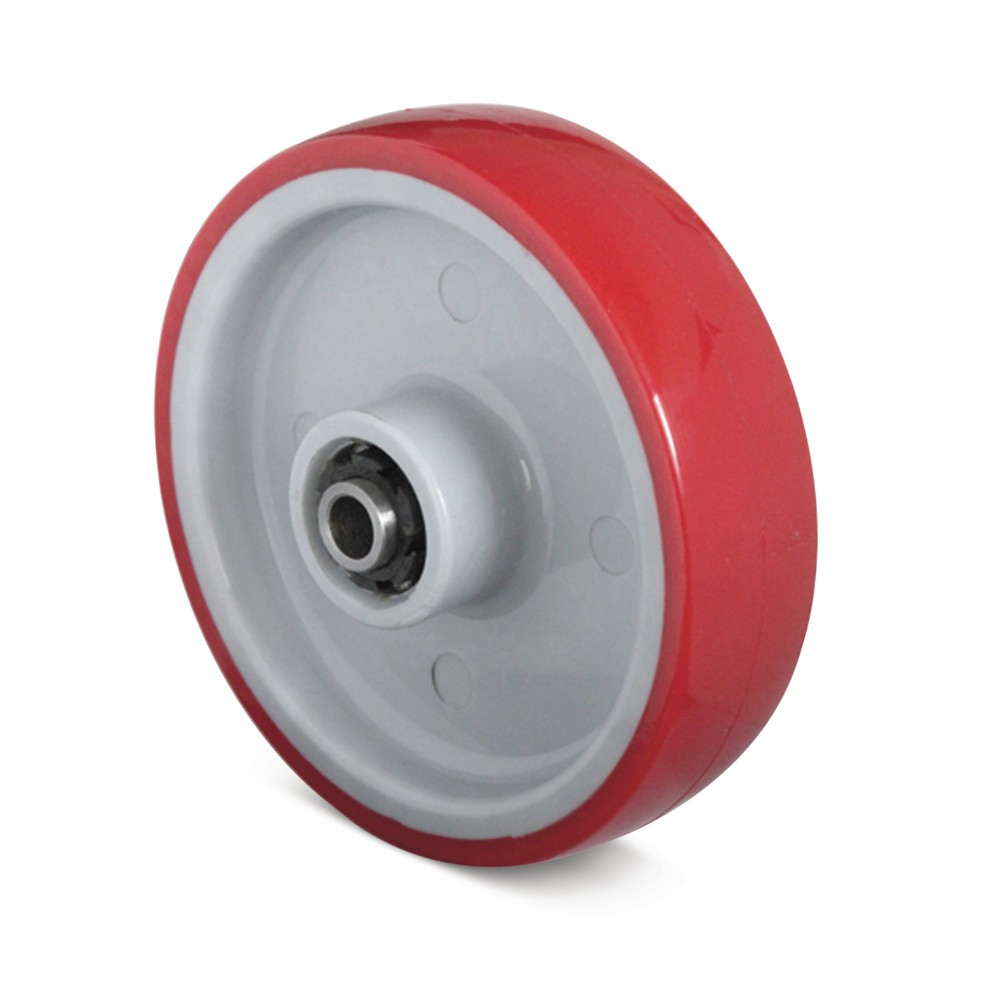 Illustration du produit: Roue en PU Basic, paliers à rouleaux, Øxl 100 x 32 mm, capacité de charge 150 kg