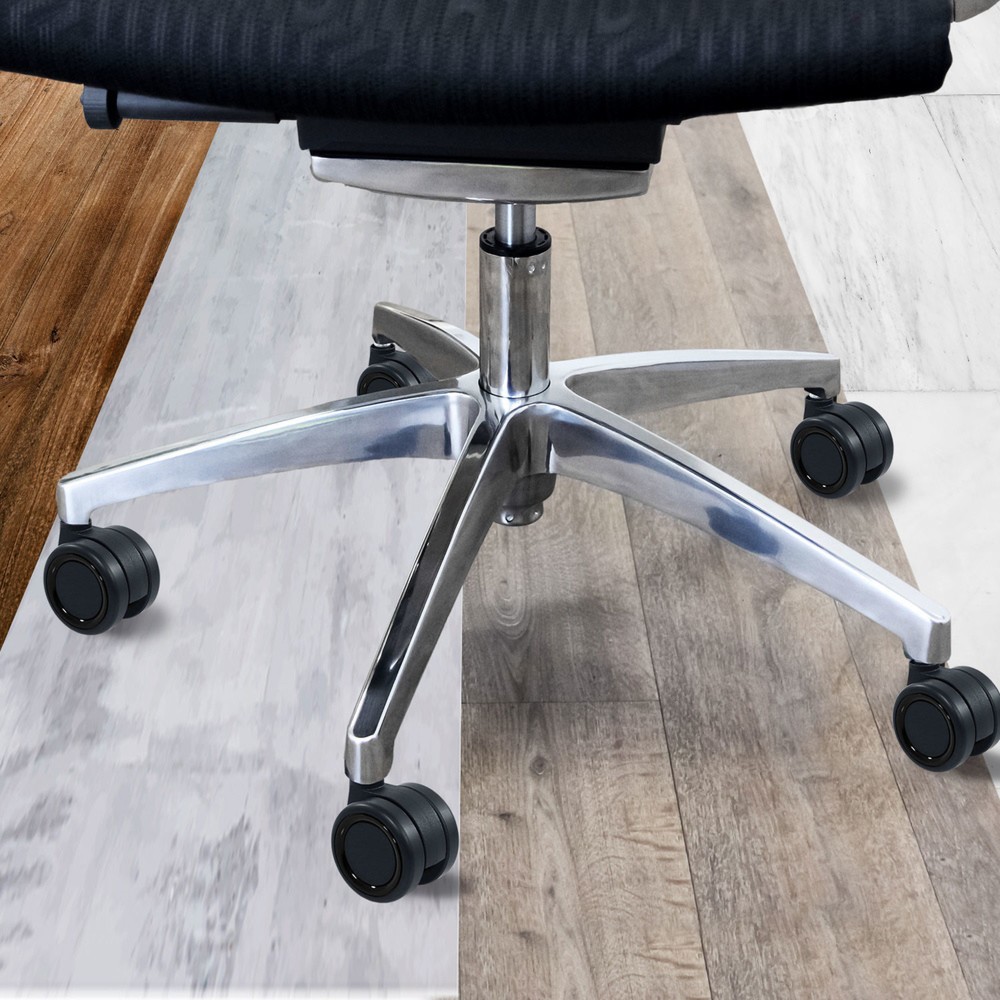 Produktabbildung Nr. 4: 5x roulettes pour sols durs hjh OFFICE ROLO COLOR 60 11mm / 60mm roulettes de chaise de bureau pour sols durs (lot de 5) noir/nr