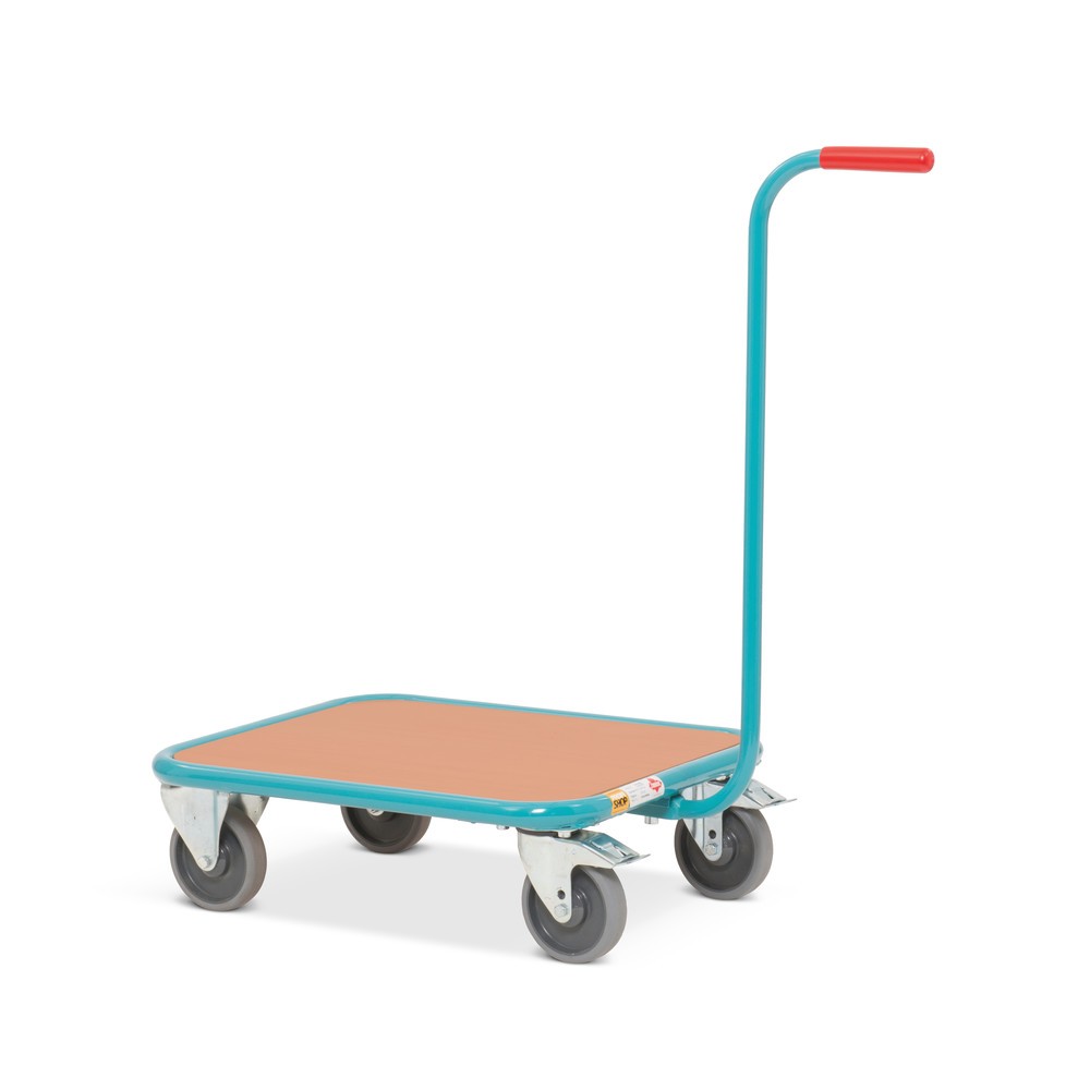 Produktabbildung Nr. 2: Rouleur à poignée Ameise®, plate-forme de chargement en bois de 500 x 605 mm