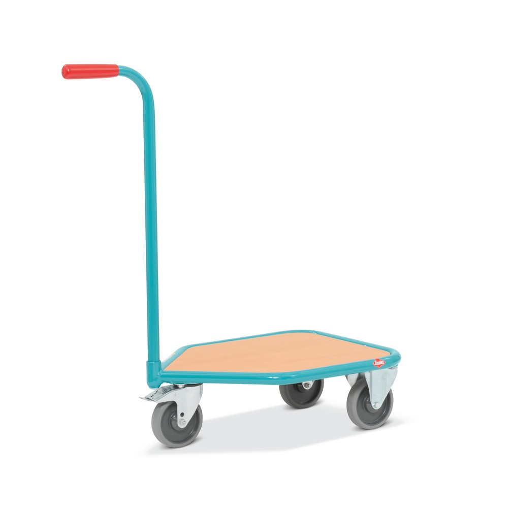 Produktabbildung Nr. 3: Rouleur à poignée Ameise®, plate-forme de chargement en bois de 450 x 450 mm