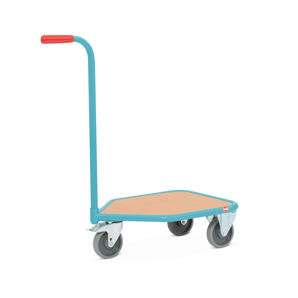 Produktabbildung Nr. 1: Rouleur à poignée Ameise®, plate-forme de chargement en bois de 450 x 450 mm
