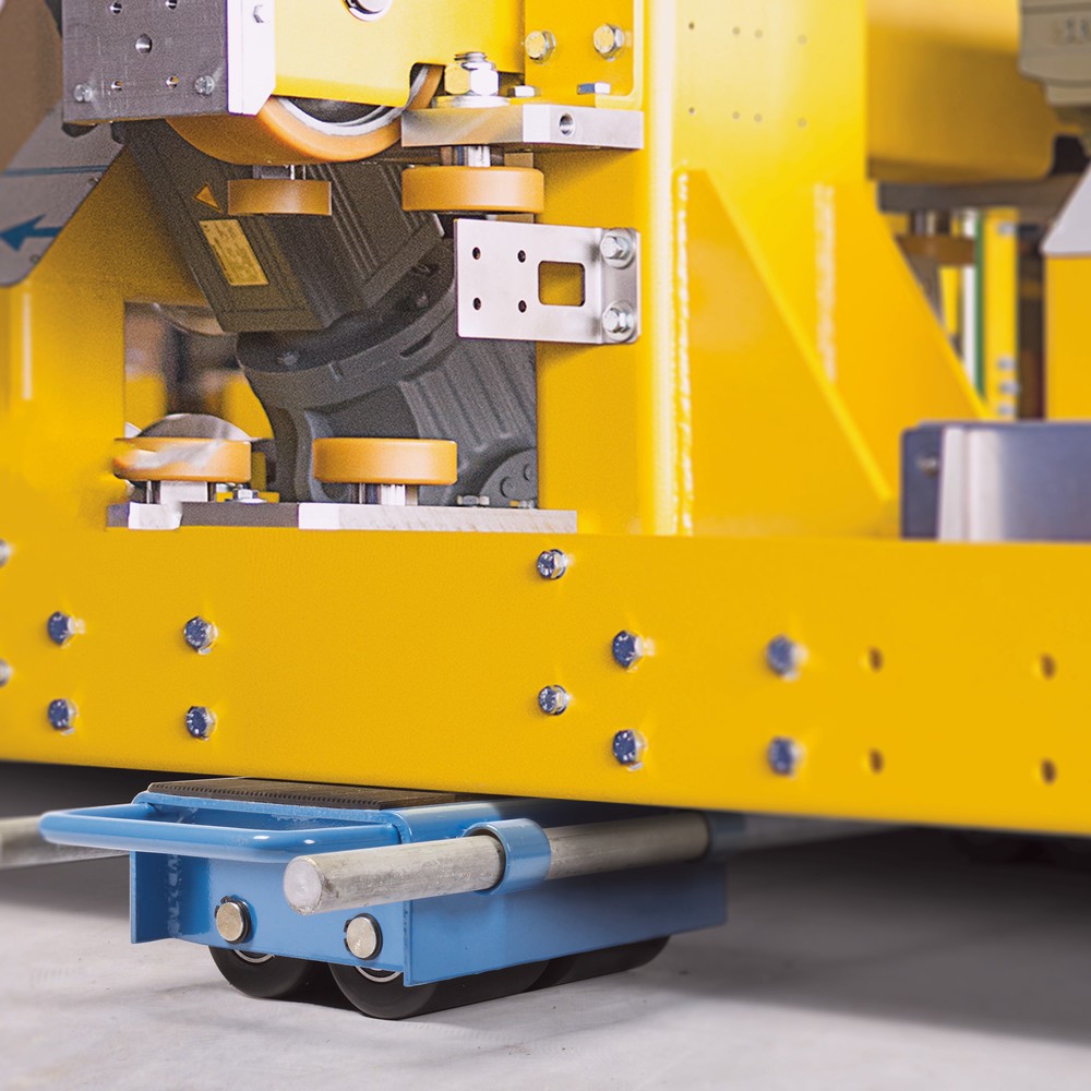 Produktabbildung Nr. 3: Rouleur HEMMDAL, réglable, capacité de charge 6 000 kg, pneus nylon