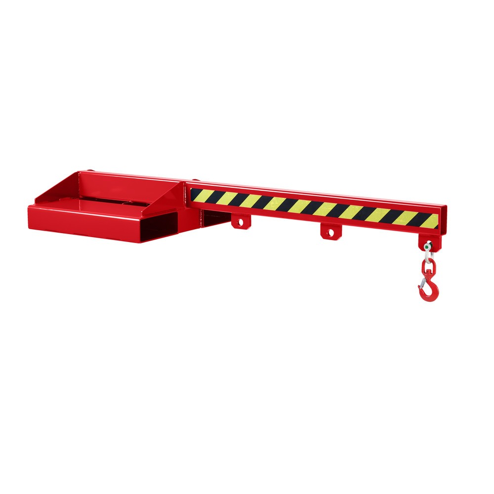 Illustration du produit: RR-Industrietechnik® Bras de charge type RLA, profondeur 1 500 mm, capacité de charge 250 - 1 000 kg, RAL 3000 rouge feu