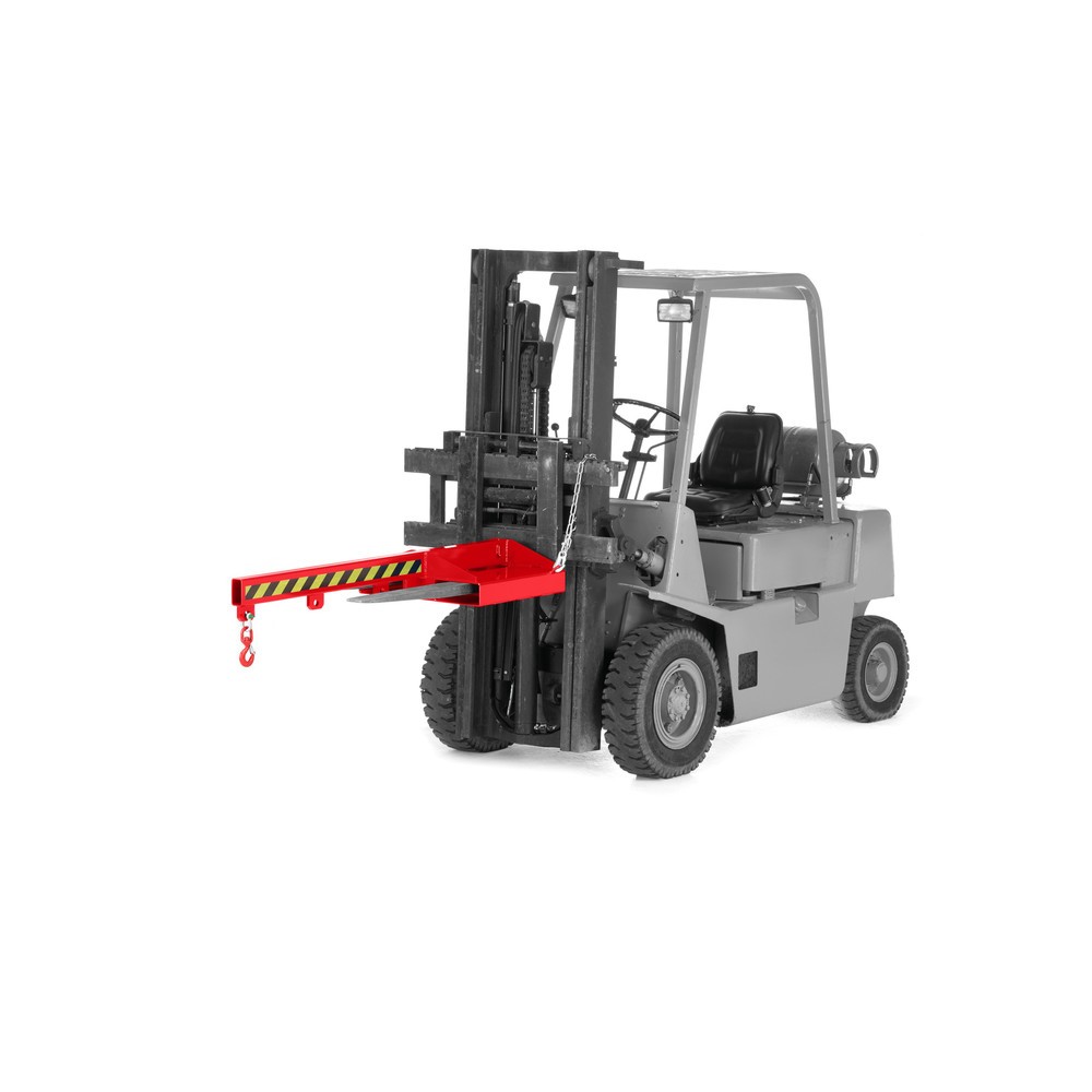 Produktabbildung Nr. 2: RR-Industrietechnik® Bras de charge type RLA, profondeur 1 500 mm, capacité de charge 250 - 1 000 kg, RAL 3000 rouge feu