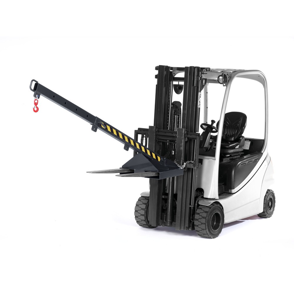 Produktabbildung Nr. 2: RR-Industrietechnik® Bras de charge type RLH-T, capacité de charge 175 - 1 000 kg, télescopique, RAL 7016 gris anthracite