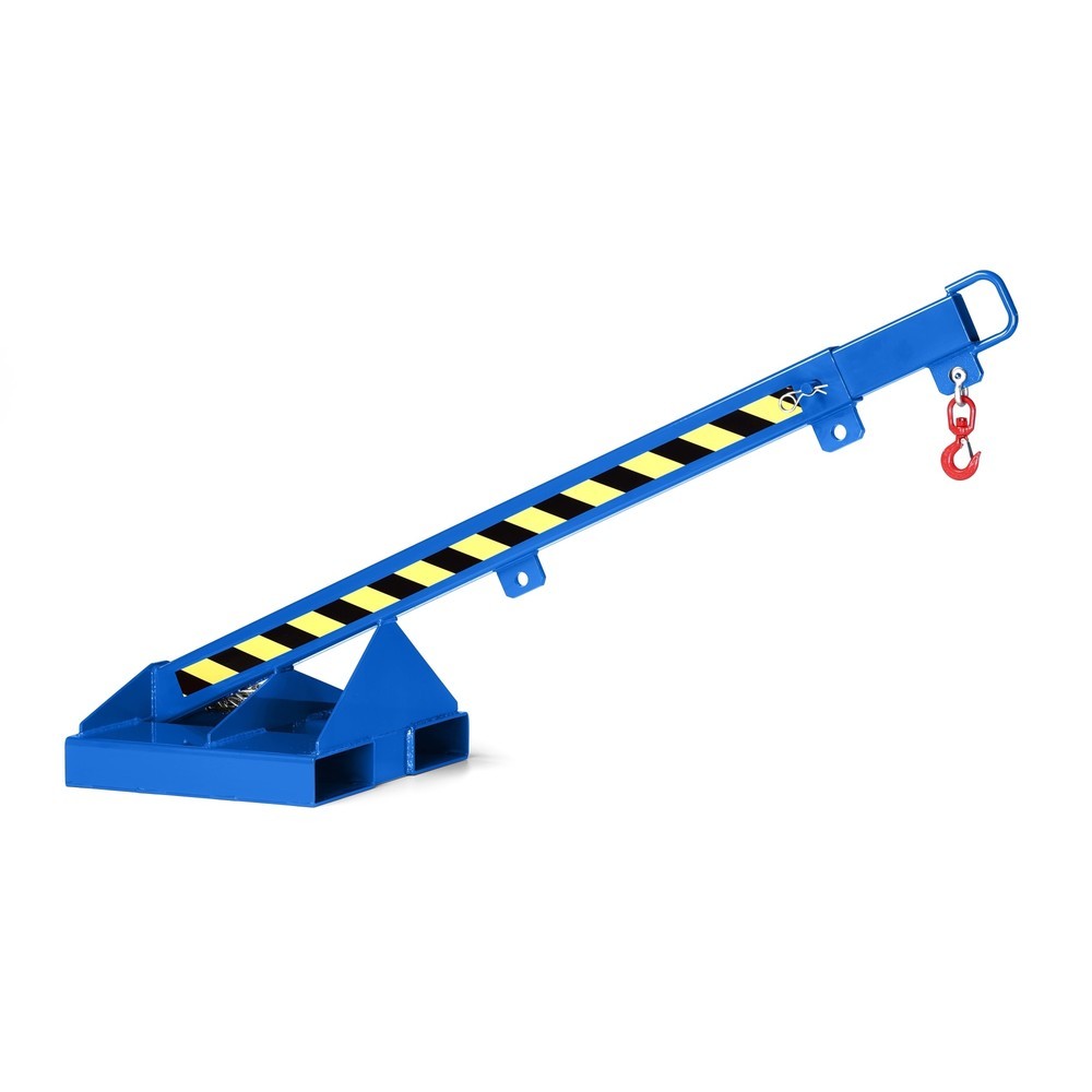 Illustration du produit: RR-Industrietechnik® Bras de charge type RLH-T, capacité de charge 175 - 1 000 kg, télescopique, RAL 5010 bleu gentiane